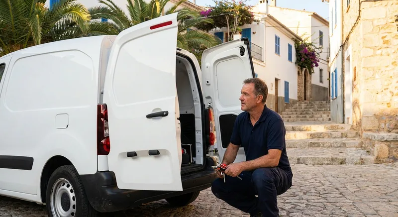 Locksmith service van in Altea