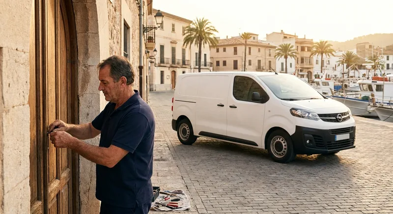 Locksmith service van in Dénia