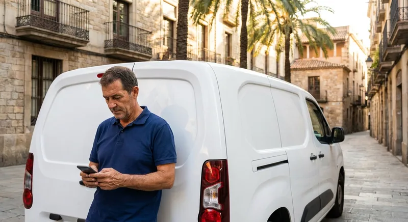 Locksmith service van in Alicante