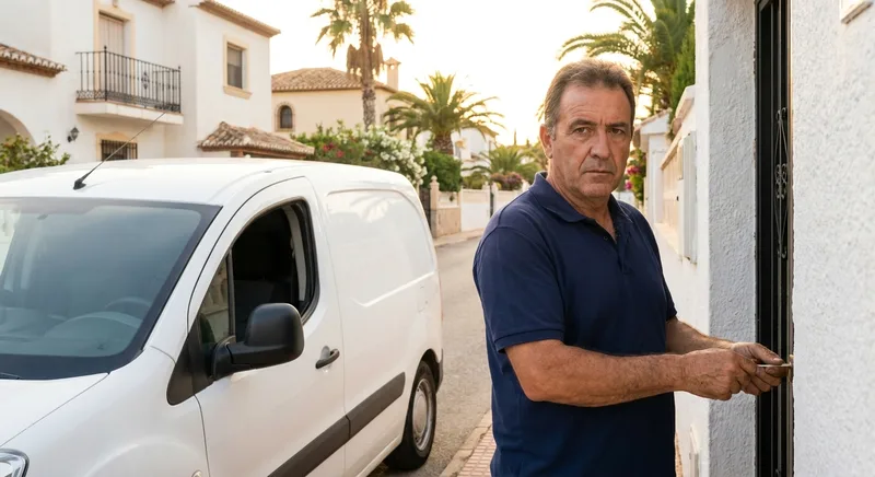 Locksmith service van in La Mata