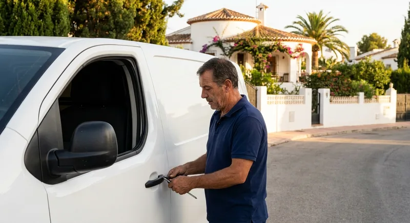 Locksmith service van in Orihuela Costa