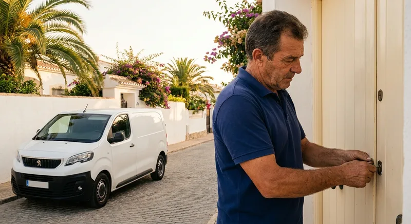 Locksmith service van in Quesada