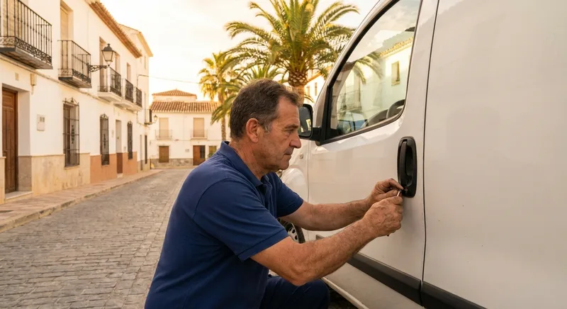 Locksmith service van in Orihuela Costa Campoamor