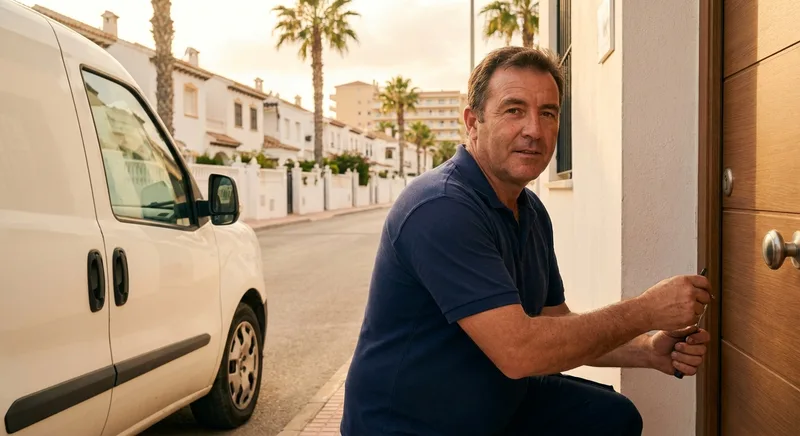 Locksmith service van in Benidorm